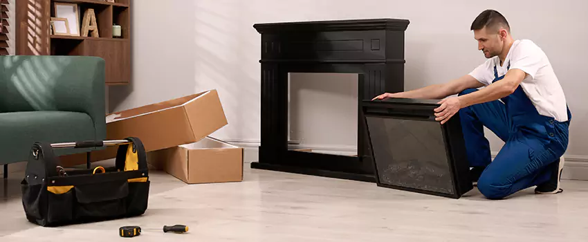 Old Rusted Metal Fireplace Repair And Replacement in Tallmadge, OH