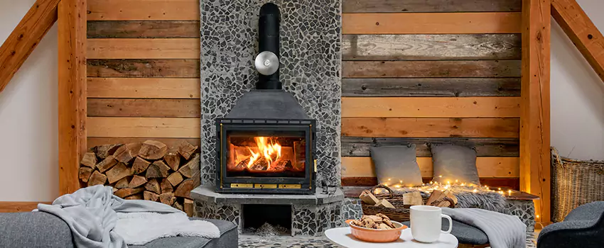 Thelin Hearth Products Direct Vent Gas Stove Fireplace Inspection in Tallmadge, Ohio